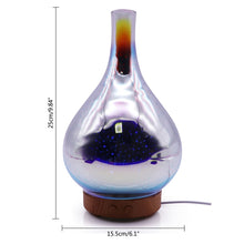 Load image into Gallery viewer, STB-XB10 3D Fireworks 7 Colors LED Night Light Air Humidifier Aroma Essential Oil Diffuser Mist Maker, US Plug, EU Plug, UK Plug, AU Plug