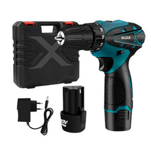 Load image into Gallery viewer, HILDA Electric Drill Cordless Screwdriver Lithium Battery Mini Drill Cordless Screwdriver Power Tools, EU Plug, 16.8V with Carton Box, 12V with Carton Box, 12V with Plastic Box, 16.8V with Plastic Box