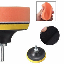 Load image into Gallery viewer, 7 in 1 Buffing Pad Set Thread Auto Car Polishing Pad Kit for Car Polisher, 3 inch, 4 inch, 5 inch, 6 inch, 7 inch