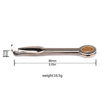 Load image into Gallery viewer, 2 PCS Multifunctional 3in1 Stainless Steel Smoking Tobacco Pipe Cleaner Cleaning Tool Smoking Accessories Weed Accessories, Tobacco Pipe Cleaner