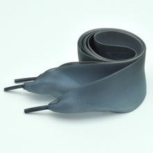 Load image into Gallery viewer, Gradient Color 4cm Width Satin Silk Ribbon Shoelaces Sneaker Sport Shoes White Shoes Laces