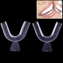 Load image into Gallery viewer, 2 PCS Thermoforming Dental Mouthguard Teeth Whitening Trays Oral Care