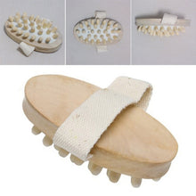 Load image into Gallery viewer, Soothing Body Massage Brush Wood Balloon Cushion Massager
