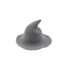 Load image into Gallery viewer, Halloween Personality Wizard Steeple Great Brim Wool Cap