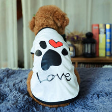 Load image into Gallery viewer, Pet Clothes Dog Love Pattern Vest Dog Clothes, XS, S, M, L, XL, XXL