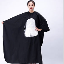 Load image into Gallery viewer, Waterproof Transparent and Visible Increase Haircut Cloth Adult Haircut, Waterproof Haircut
