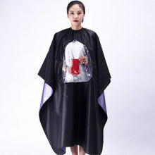 Load image into Gallery viewer, Waterproof Transparent and Visible Increase Haircut Cloth Adult Haircut, Waterproof Haircut