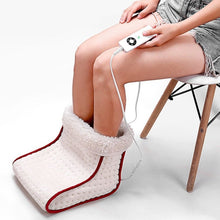 Load image into Gallery viewer, Electric Massageer Washable Heat Warmer Cushion Thermal Foot Warmer 5 Modes Heat Settings, Electric Massageer Foot Warmer