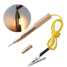 Load image into Gallery viewer, 2 PCS 6-24V Copper Electric Pen General Test Light Automotive Circuit Test Pencil, Copper Electric Pen