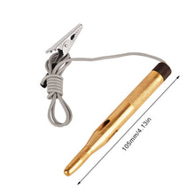 Load image into Gallery viewer, 2 PCS 6-24V Copper Electric Pen General Test Light Automotive Circuit Test Pencil, Copper Electric Pen