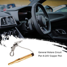 Load image into Gallery viewer, 2 PCS 6-24V Copper Electric Pen General Test Light Automotive Circuit Test Pencil, Copper Electric Pen