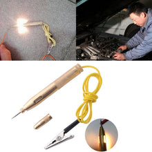 Load image into Gallery viewer, 2 PCS 6-24V Copper Electric Pen General Test Light Automotive Circuit Test Pencil, Copper Electric Pen