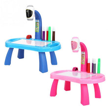 Load image into Gallery viewer, Intelligent Children Projector Early Education Learning Drawing Board Game Puzzle Painting Toy Set