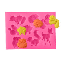 Load image into Gallery viewer, Animals Silicone Mold Cake Decorating Tools Pastry Baking Chocolate Soap Mold, Animals Shape