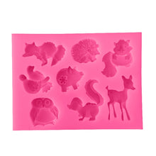 Load image into Gallery viewer, Animals Silicone Mold Cake Decorating Tools Pastry Baking Chocolate Soap Mold, Animals Shape