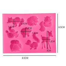 Load image into Gallery viewer, Animals Silicone Mold Cake Decorating Tools Pastry Baking Chocolate Soap Mold, Animals Shape