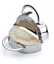Load image into Gallery viewer, Stainless Steel Dumpling Maker Dough Cutter Dumpling Mould Kitchen Accessories Pastry Tools, Large 9.7cm with White Box, Small 7.7cm with White Box, 8.3 Dumplings Round Knife, 7.3 Dumplings Round knife