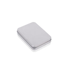 Load image into Gallery viewer, Rectangular Metal Storage Box Tinplate Business Card Storage Box, 11.5x8.5x2.2cm