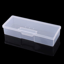 Load image into Gallery viewer, Plastic Transparent Nail Manicure Tools Storage Box