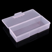 Load image into Gallery viewer, Plastic Transparent Nail Manicure Tools Storage Box