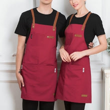 Load image into Gallery viewer, Milk Tea Coffee Fondue Restaurant Canvas Apron