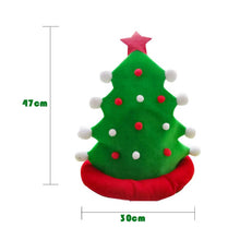 Load image into Gallery viewer, Christmas Tree Hat Funny Adult Hat Christmas DecorationParty Supplies, Christmas Tree Hat
