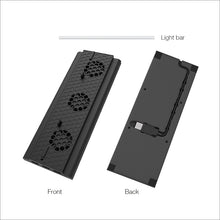 Load image into Gallery viewer, DOBE TYX-1768 Heat Dissipate Vertical Stand Base Cooling Dock Cooling Fan Bracket for XBOX One X Game Console, TYX-1768