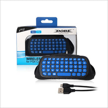 Load image into Gallery viewer, DOBE TP4-022 2.4G Wireless Controller Keyboard ABS Game Keyboard for PS4 / Slim, TP4-022