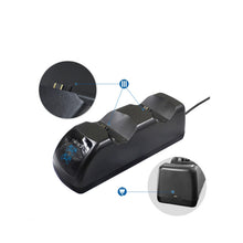 Load image into Gallery viewer, USB Dual Charger Dock Station with LED Indicator for PS4 Wireless Controller, SND-401