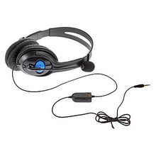 Load image into Gallery viewer, Bilateral Large Headphones PS4 Host Internet Voice Chat Headset for PS4, Large Headphones