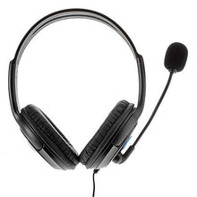Load image into Gallery viewer, Bilateral Large Headphones PS4 Host Internet Voice Chat Headset for PS4, Large Headphones