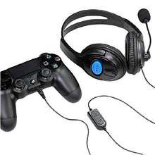 Load image into Gallery viewer, Bilateral Large Headphones PS4 Host Internet Voice Chat Headset for PS4, Large Headphones