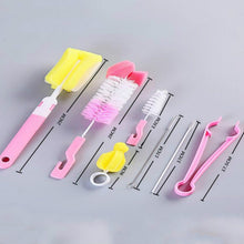 Load image into Gallery viewer, 7PCS/Set Bottle Sponge Cleaning Brush Tools Straw Brush Set