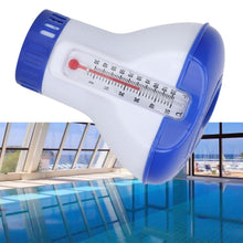 Load image into Gallery viewer, 5 Inch Pool Thermometer Floating Water Pill Impetuous Pool Disinfection Automatic Drug Dispenser Pool Accessories, Style 1