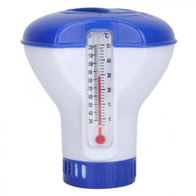 Load image into Gallery viewer, 5 Inch Pool Thermometer Floating Water Pill Impetuous Pool Disinfection Automatic Drug Dispenser Pool Accessories, Style 1