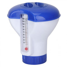 Load image into Gallery viewer, 5 Inch Pool Thermometer Floating Water Pill Impetuous Pool Disinfection Automatic Drug Dispenser Pool Accessories, Style 1