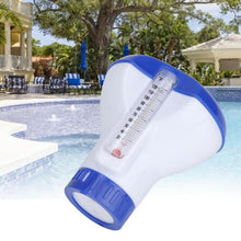Load image into Gallery viewer, 5 Inch Pool Thermometer Floating Water Pill Impetuous Pool Disinfection Automatic Drug Dispenser Pool Accessories, Style 1