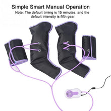 Load image into Gallery viewer, Air Wave Pneumatic Leg Massager Home Air Pressure Massager, UK Plug, US Plug, EU Plug