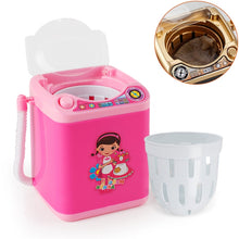 Load image into Gallery viewer, Mini Multifunction Kids Washing Machine Toy Beauty Sponge Brushes Washer