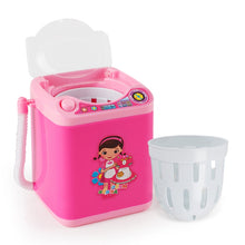 Load image into Gallery viewer, Mini Multifunction Kids Washing Machine Toy Beauty Sponge Brushes Washer