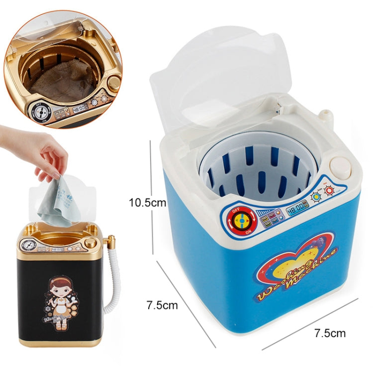 Mini Multifunction Kids Washing Machine Toy Beauty Sponge Brushes Washer