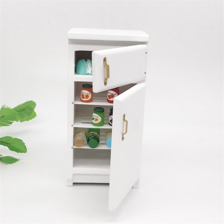 1:12 Doll House Mini Kitchen Model Refrigerator
