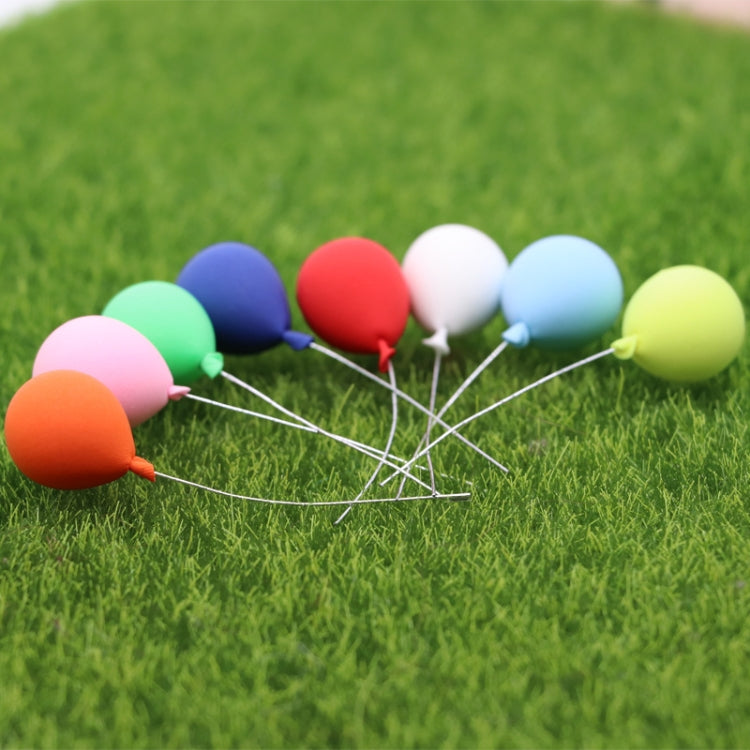 8 PCS / Set 1:12 Mini House Toy Simulation Balloon for Garden Scene Decoration