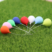Load image into Gallery viewer, 8 PCS / Set 1:12 Mini House Toy Simulation Balloon for Garden Scene Decoration
