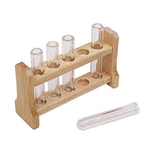 Load image into Gallery viewer, 3 Sets 1:12 mini Doll House Dollhouse Iaboratory Glass Tube Test Tube Rack Miniature Food Play Scene Model