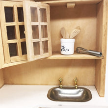 Load image into Gallery viewer, 6 PCS / Set 1:12 Mini House Toy Simulation Eggbeater Pot Fork Set Kitchen Accessories