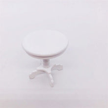 Load image into Gallery viewer, 1:12 Mini Doll House Pocket Furniture Decoration Round Table