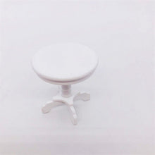 Load image into Gallery viewer, 1:12 Mini Doll House Pocket Furniture Decoration Round Table