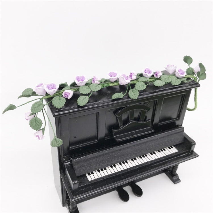 1:12 Mini House Toy Simulation Rose String for Easel Swing Garden Scene