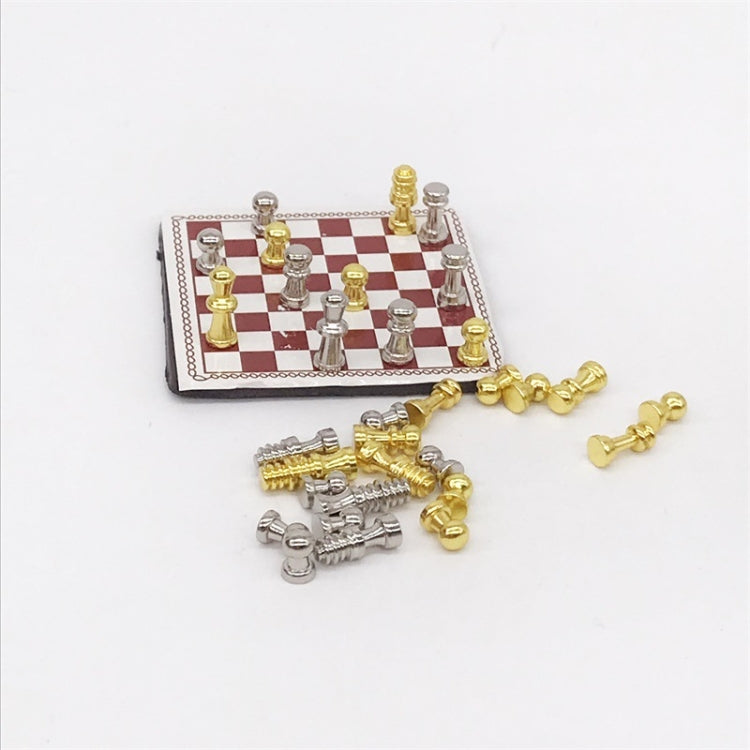 1:12 Mini House Toy Simulation Chess Model Scene Accessories